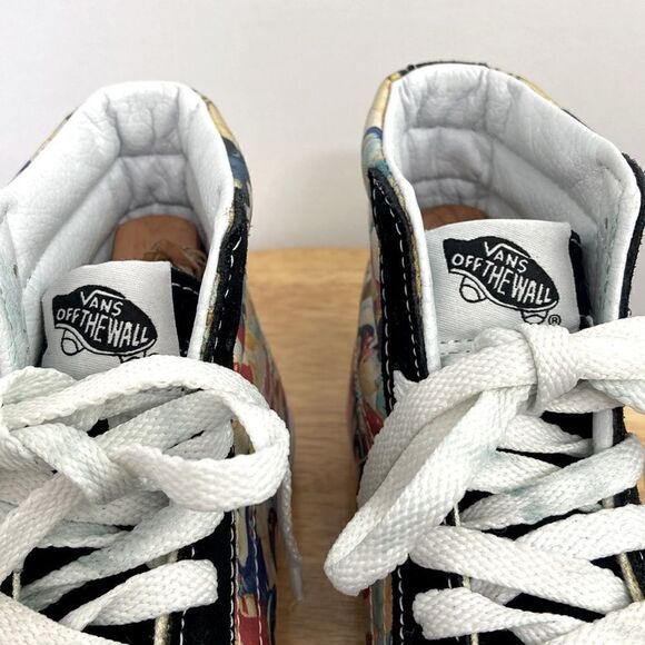 Van's Disney Princess’s Shoes Lace Up Sneakers Rare NWOB Size 6 - Picture 3 of 10